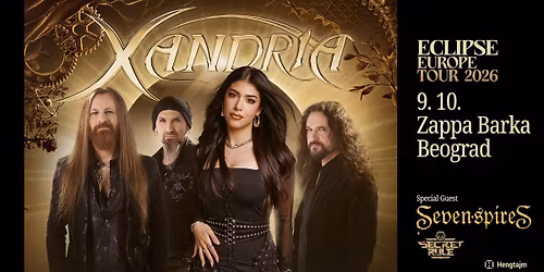 Xandria, Seven Spires i Secret Rule premijerno u Beogradu!