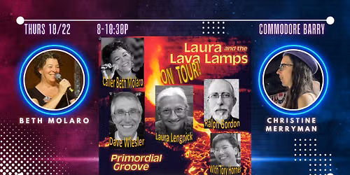 FREE Contra Dance: Beth Molaro & Christine Merryman calling with the Lava Lamps!