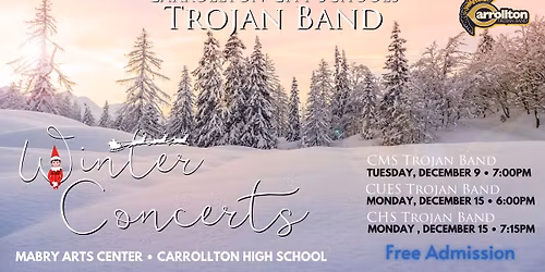 CHS Trojan Band Winter Concert