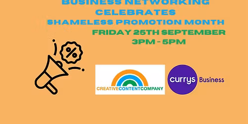 Business Networking Celebrates Shameless Promotion Month