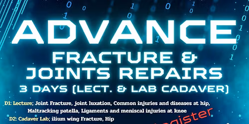 Advance fracture and joints repair