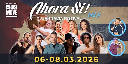 Ahora Si! vol.5 - Cuban Salsa Festival - SAVE THE DATE - 06-08.03.2026