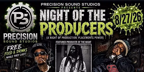 Precision Sounds presents: Night of the producers feat Marco Denelle