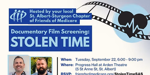 Stolen Time: Movie Screening and Panel Discussion