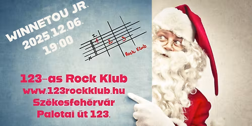 Winnetou Jr. @ 123-as Rock Klub 2025.12.06. 19:00