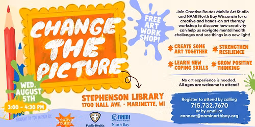 Change the Picture: FREE Art Therapy Workshop with NAMI