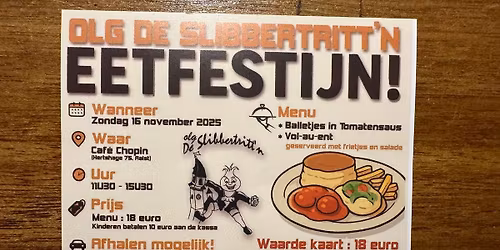 Eetfestijn OLG De Slibbertritt\u2019n