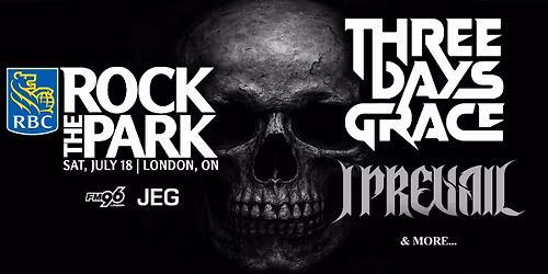 RBC Rock The Park - Three Days Grace, I Prevail and Tom Morello at Harris Park Ontario