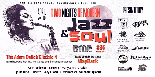 Roots Music Project's 2nd Annual Modern Jazz and Soul Fest (Day 1)