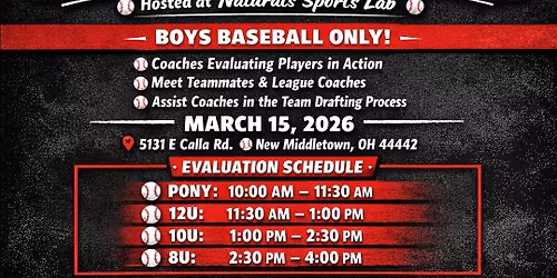 SBL Player Evaluation Day