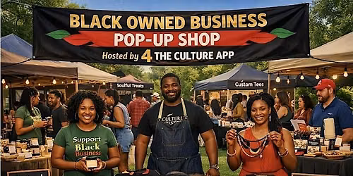 Vendors Wanted 4 The Culture: Juneteenth Pop Up Shop