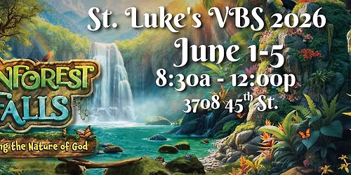 Rainforest Fall VBS 2026