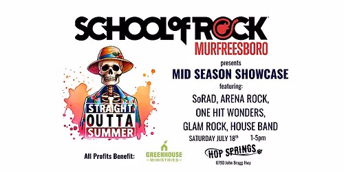 School of Rock Murfreesboro Mid-Season Showcase