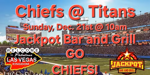 Week 16 - Chiefs @ Titans - Jackpot