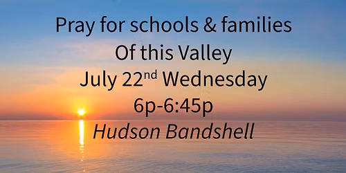 Pray for Schools & Families