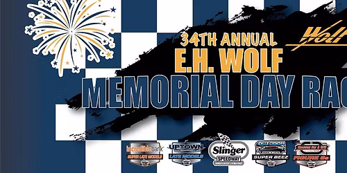 May 24th - Memorial Day Celebration with FIREWORKS and E.H. Wolf!