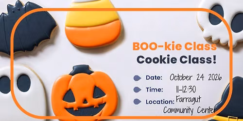 Halloween Cookie decorating Class