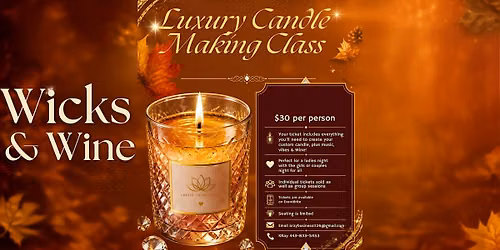 Wicks & Wine Pumpkin Spice + Everything Nice