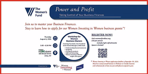 The Women's Fund Power and Profit Workshop
