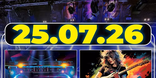 "80s & 90s Party" (Kulttempel) + "0-25 \/ 2000er ROCK" (Old Daddy Club Lounge)