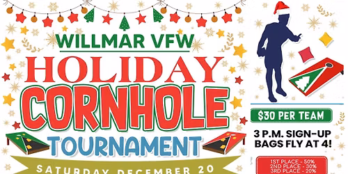 Willmar VFW Holiday Cornhole Tournament
