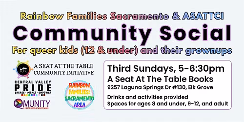 Community Social for Queer Kids & Their Grownups