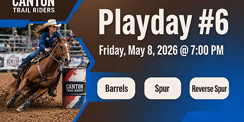 Canton Trail Riders Playday #6