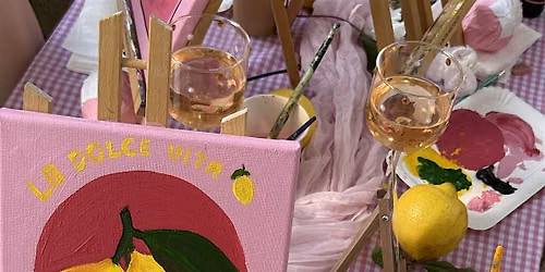 Paint & Sip in Milan: Summer Memories Edition | Creative Night in Brera