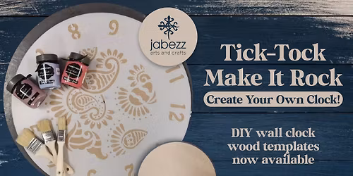 Make your own clock, muur horlosie @R495 (400mm)\/R695 (600mm) @ 20 Dec, 17 Jan @Jabezz