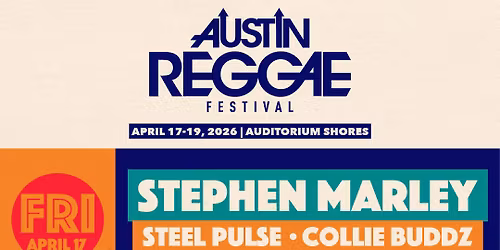 Austin Reggae Festival - 3 Day Pass at Auditorium Shores
