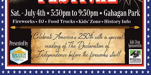 Fireworks & Freedom Festival