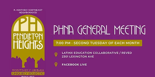 July PHNA General Meeting