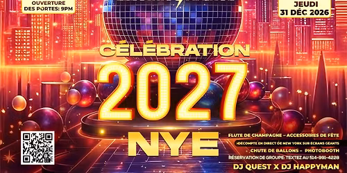 C\u00c9L\u00c9BRATION 2027 NYE