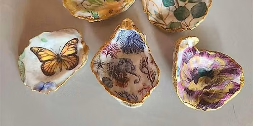 Oyster Art Dish and Education *Fall Themed*