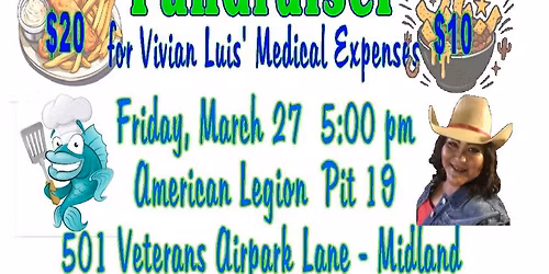 \ud83d\udc1f\ud83e\udd54FISH FRY & FRITO PIE\ud83c\udf36\ud83e\udd67FUNDRAISER