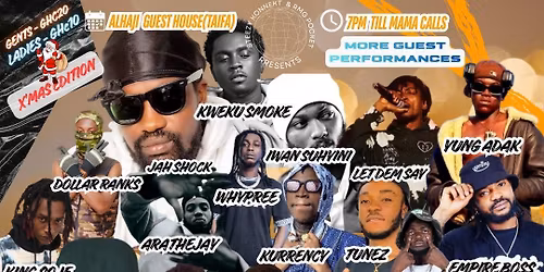 GRAB'A MIC... THE STAGE IS SET, GRAB YOUR TICKETS. ITS ANOTHER END OF YEAR PAAAARTY!