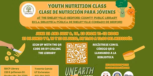 SRP Youth Nutrition Class