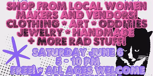 Women Makers Market *free* [Both Rooms]