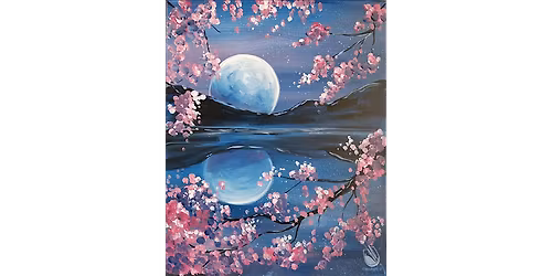 Blooming Lake Water Reflections - Paint and Sip in San Antonio | Classpop!\u2122