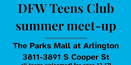 Teen Mall Meetup