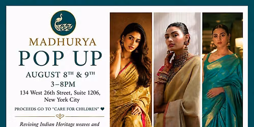 Madhurya Heritage Trunk Show | New York City | Free Entry