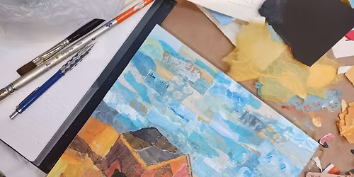 Mixed Media Collage Workshop with Jeffrey Macklin