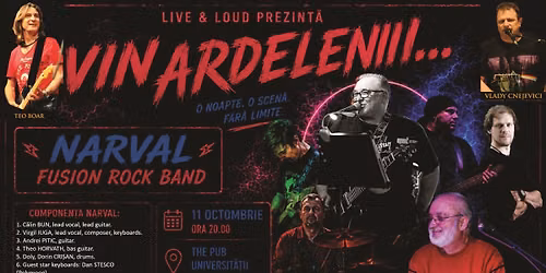 NARVAL - \u201cVin Ardelenii\u201d - primul concert la The PUB