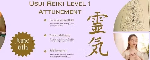 Reiki Level 1 Attunement