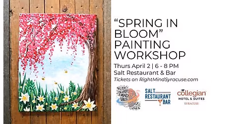 "Spring in Bloom" Acrylic Painting Workshop