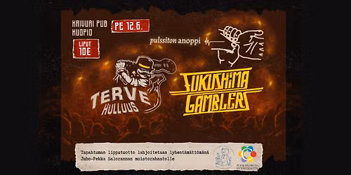 Fukushima Gamblers | Terve Hulluus | Pulssiton Anoppi