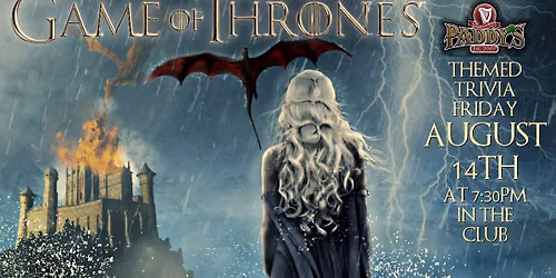 Game of Thrones Themed World Class Cash Trivia