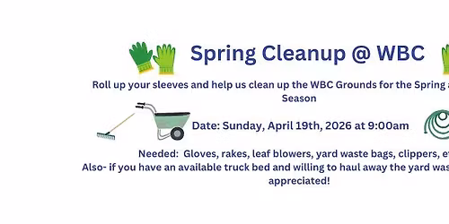 Spring Cleanup at Wyandotte Boat Club