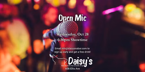 Open Mic Night at Daisy's
