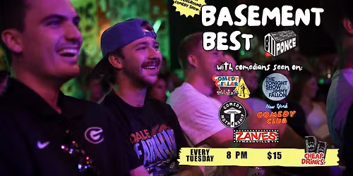 Copy of Best of The Basement Standup Comedy Showcase 5\/19